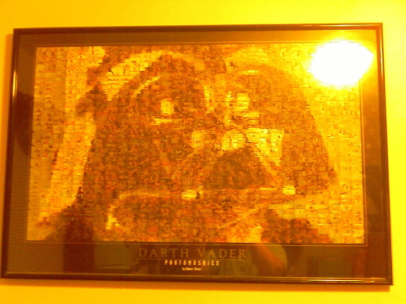 Darth Vader Photo Mosaic