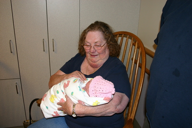 Ariya with Her Great Grandmother