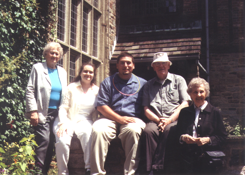 Grandma Scully, Jen, Neil, Grandpa Scully, and Arline 2