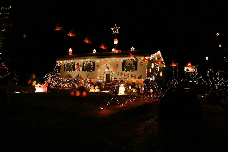 Well-Lit House on Bolton Station Road