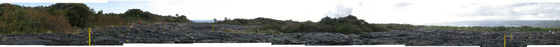 County Lava Viewing Area Panoramic