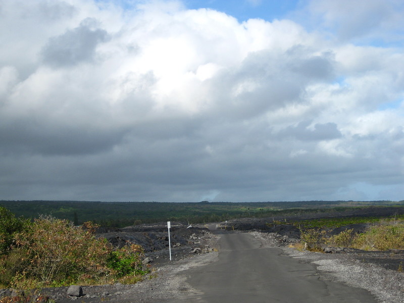 Lava Viewing Area Road 1
