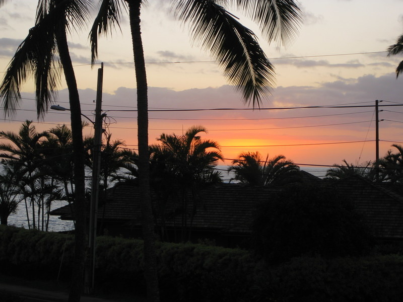 Sunset from My Lanai 9