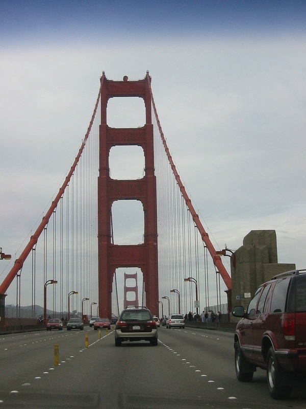 Driving Across the Golden Gate Bridge - 1