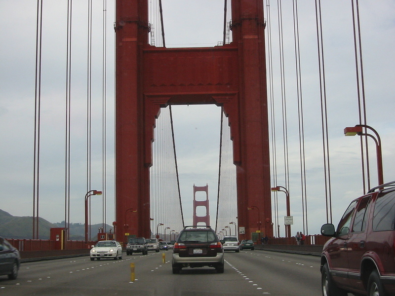Driving Across the Golden Gate Bridge - 2