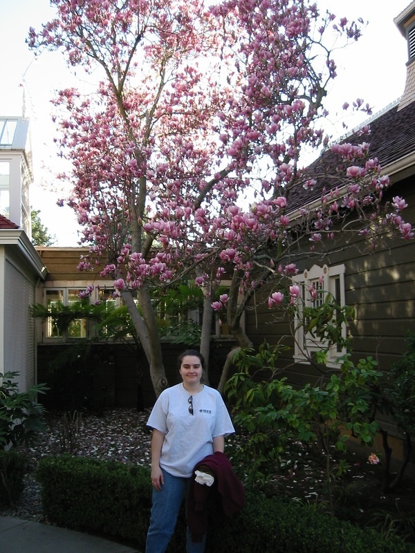 Jen and Flowering Tree
