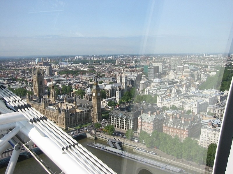 Big Ben from the London Eye 3