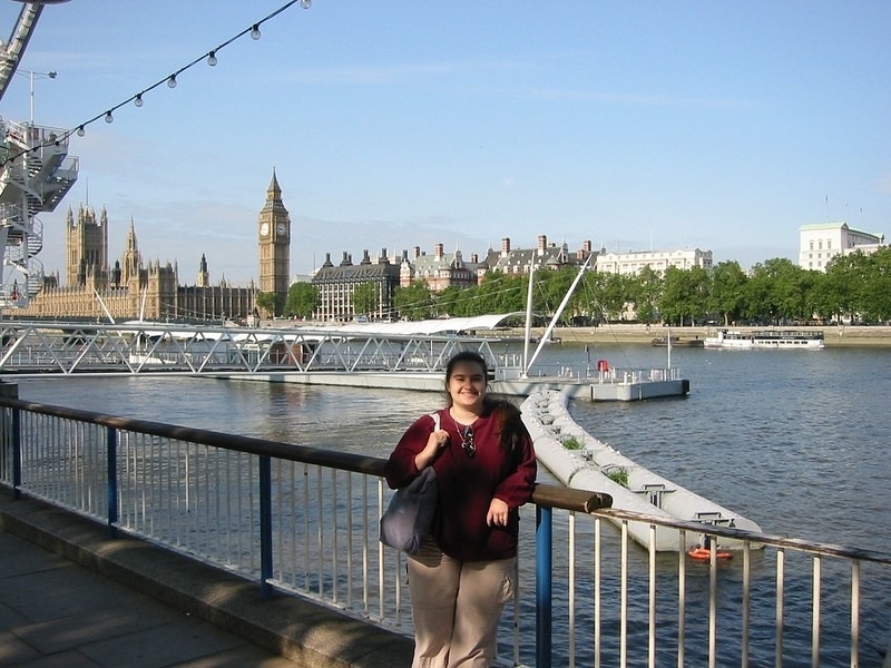 Jen and the Thames