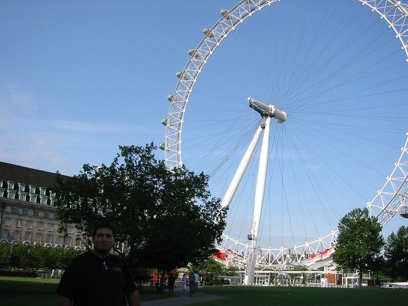 Neil and the London Eye