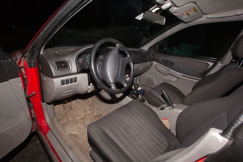 Interior, Driver's Side, Hole in Carpet, RS Seats
