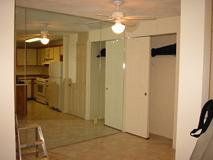 dining room from living room