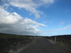Lava Viewing Area Road 2