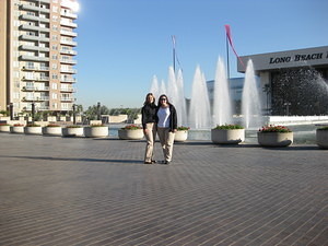 Fountain at the Long Beach Convention Center