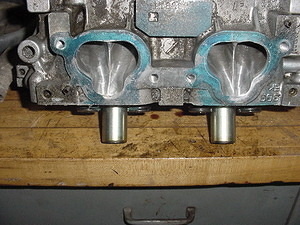 Reshaped and ported intake ports